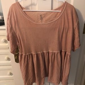 Free People Peplum Top